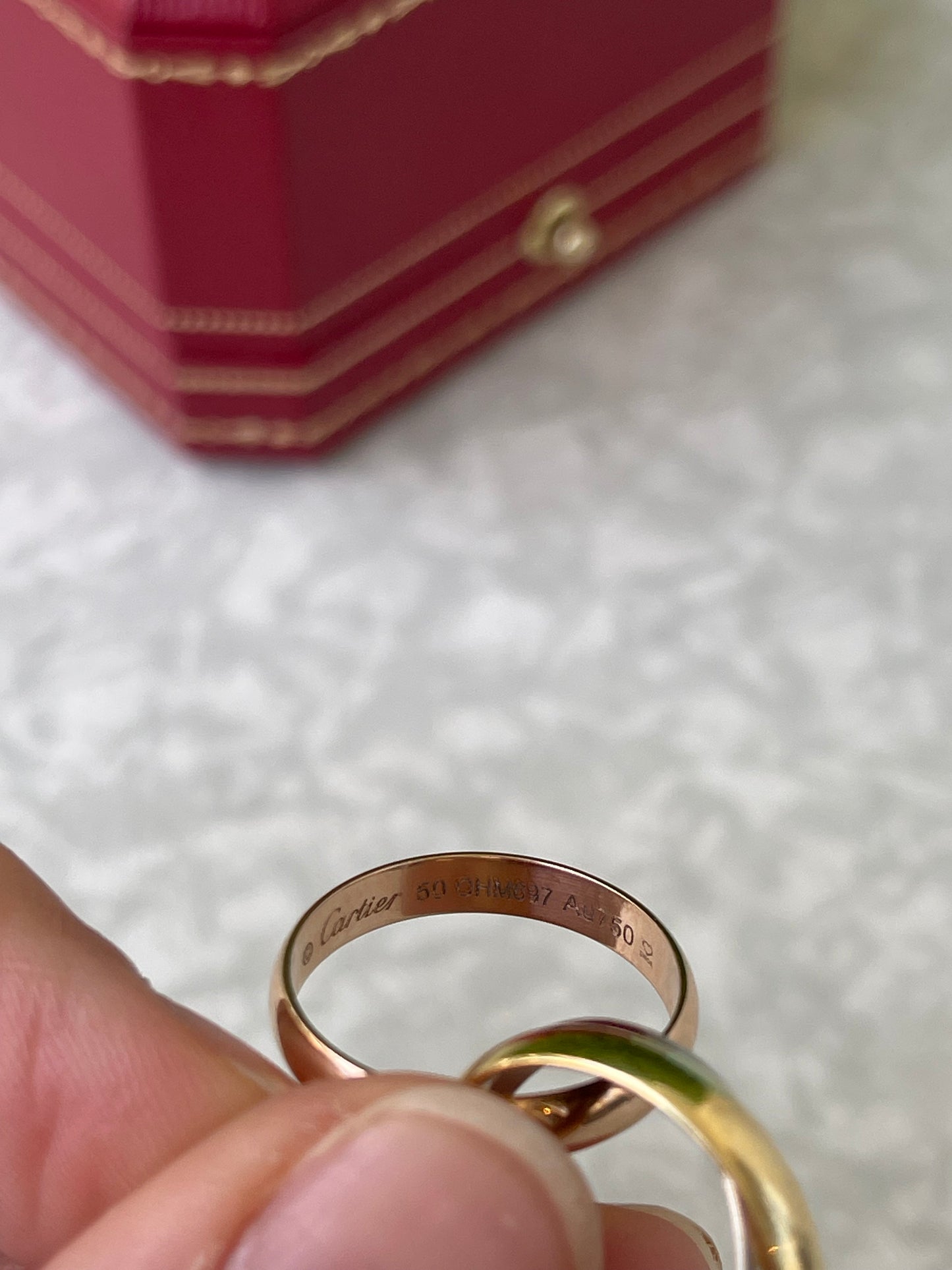 Anel Cartier Trinity