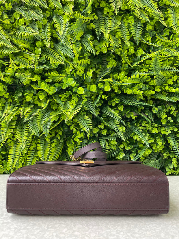 Saint Laurent Envelope Leather Bag