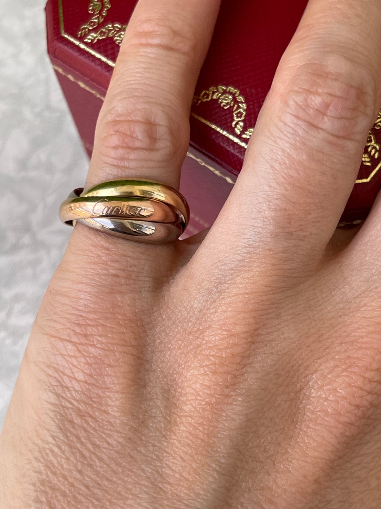 Anel Cartier Trinity