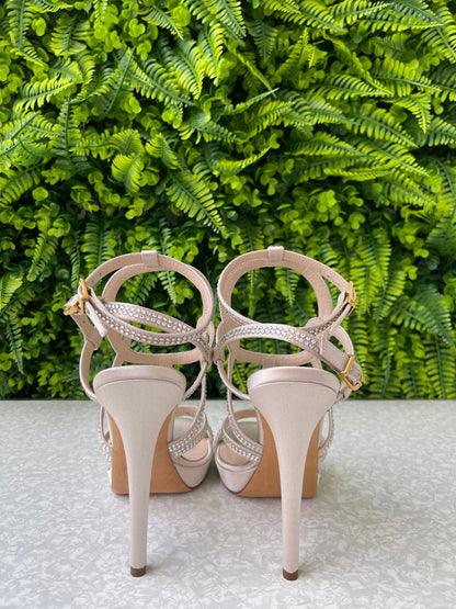 Sandália Versace Strass