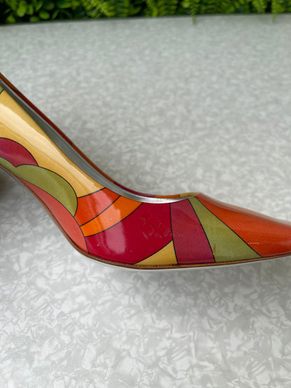 Scarpin Printed Emilio Pucci Laranja