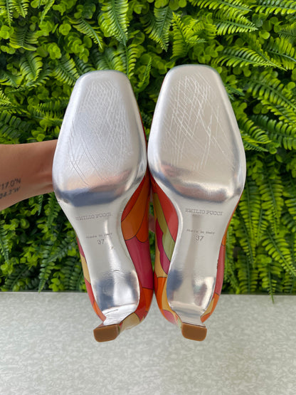 Scarpin Printed Emilio Pucci Laranja