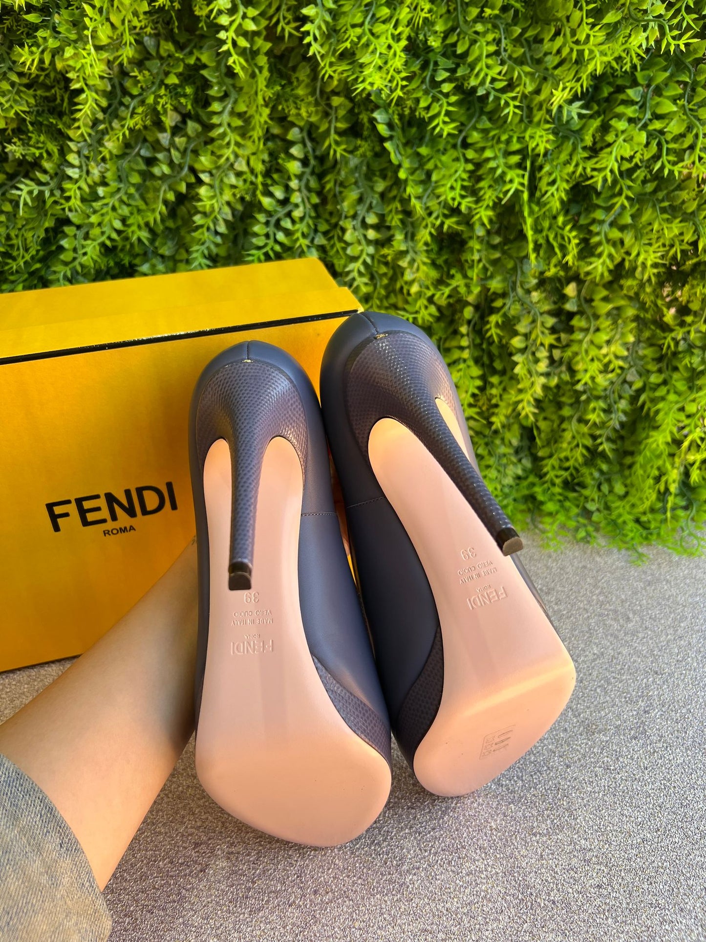 Salto Fendi Azul