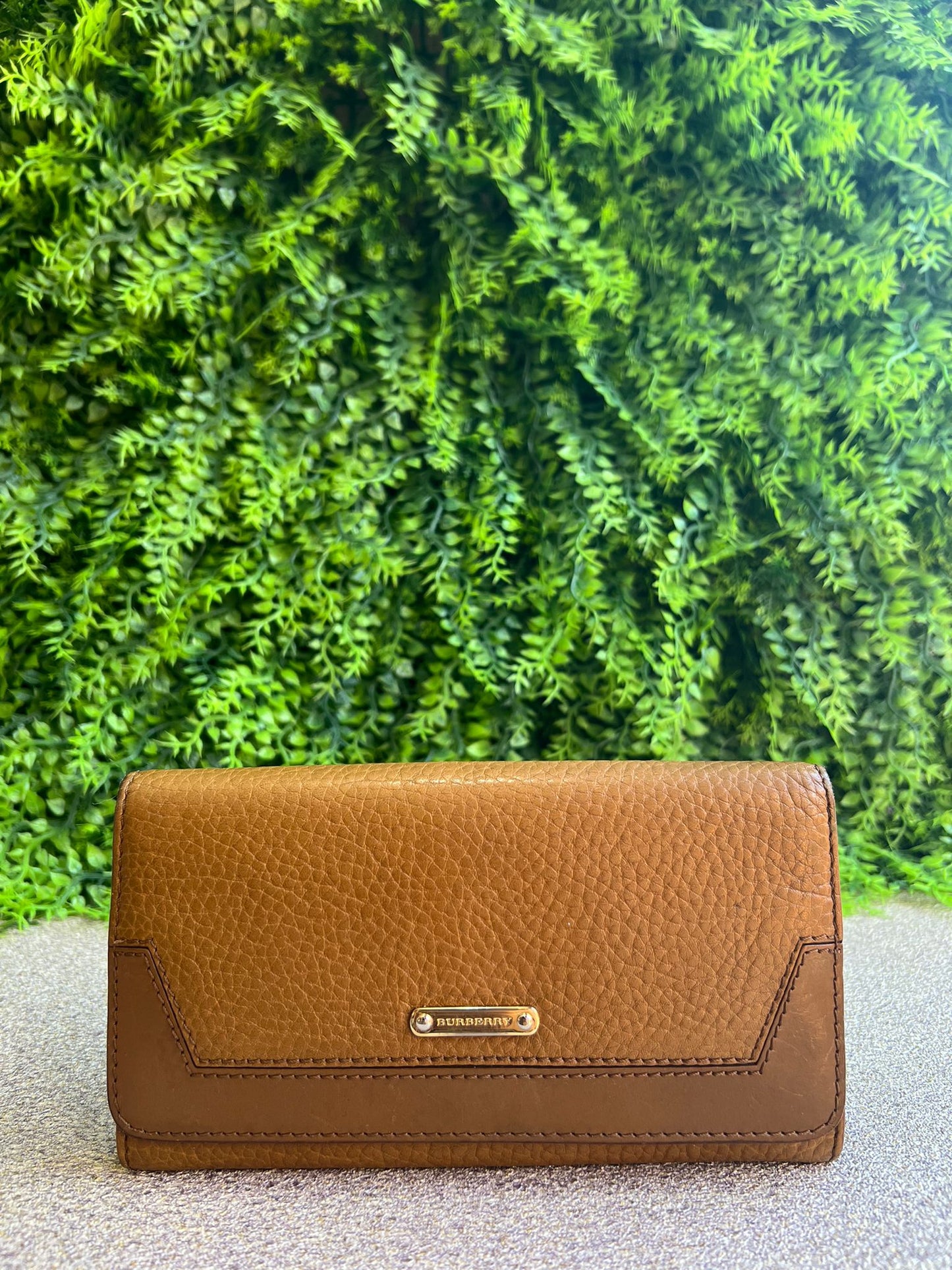 Carteira Burberry Marrom