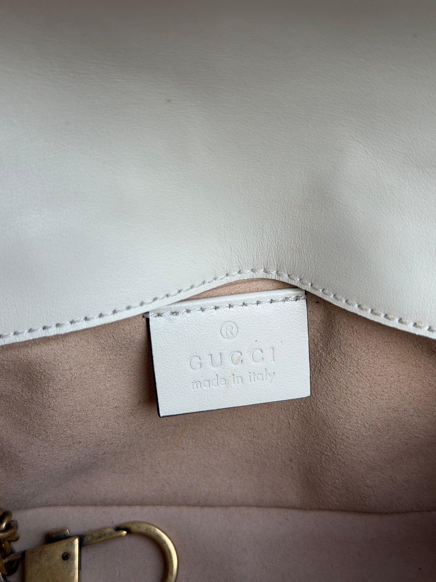 Gucci GG Mini Marmont Off White