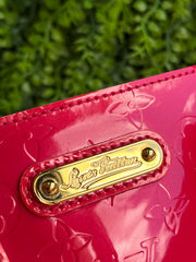 Louis Vuitton Wilshire Verniz Monograma Pink