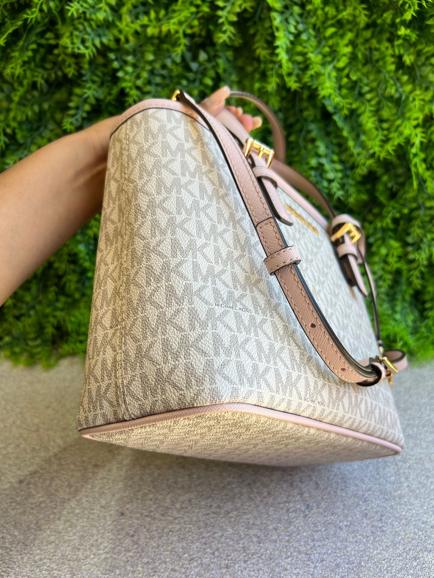 Michael Kors Tote Jet Set Small Vanilla Rosê