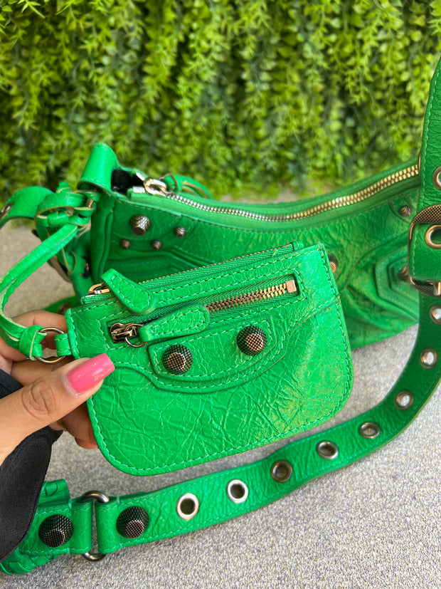 Balenciaga Le Cagole Verde