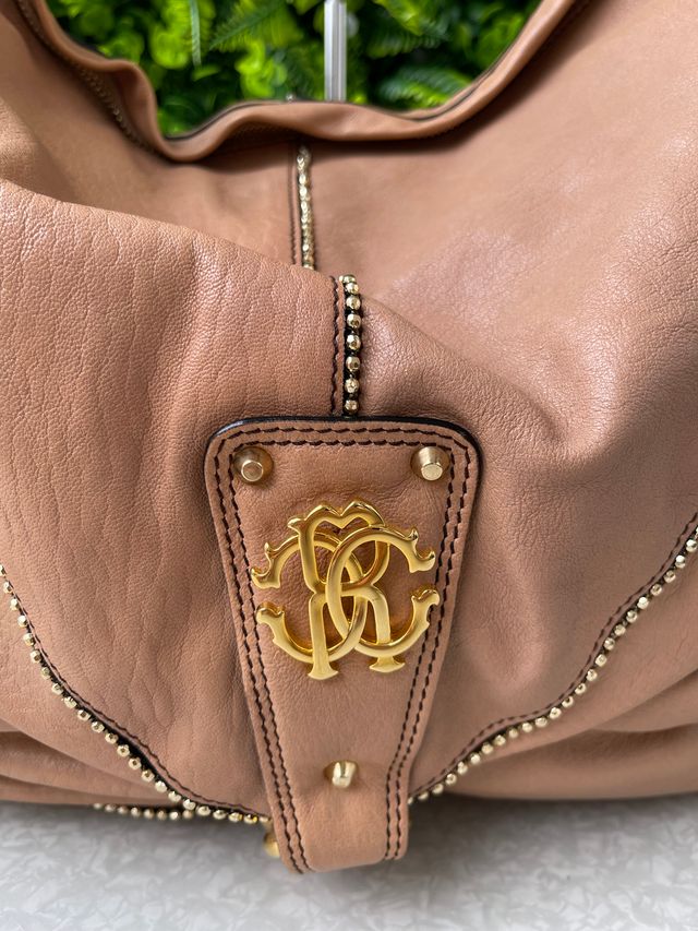 Roberto Cavalli Leather Logo