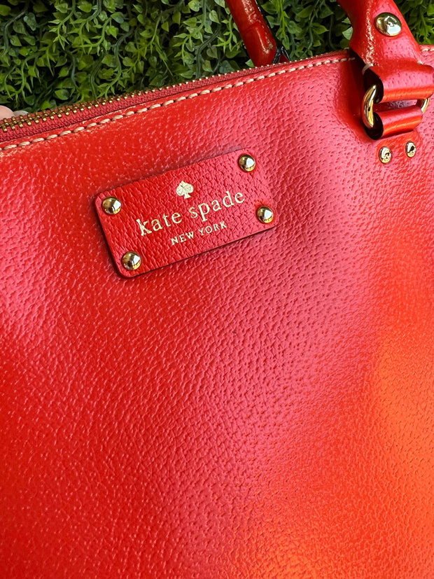 Kate Spade Large Tote Vermelha