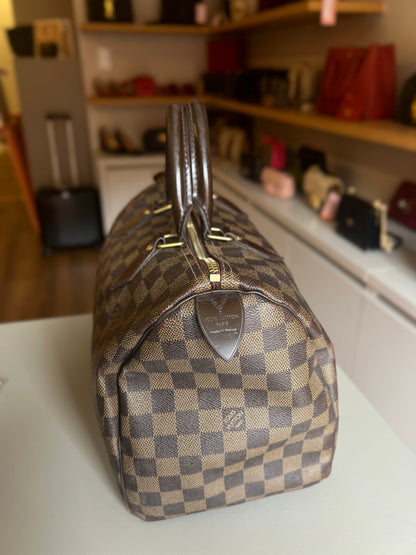 Louis Vuitton Speedy 30  Damier Ebene