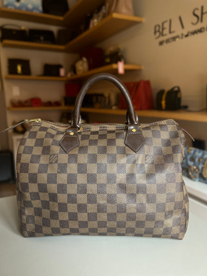 Louis Vuitton Speedy 30  Damier Ebene