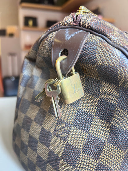 Louis Vuitton Speedy 30  Damier Ebene