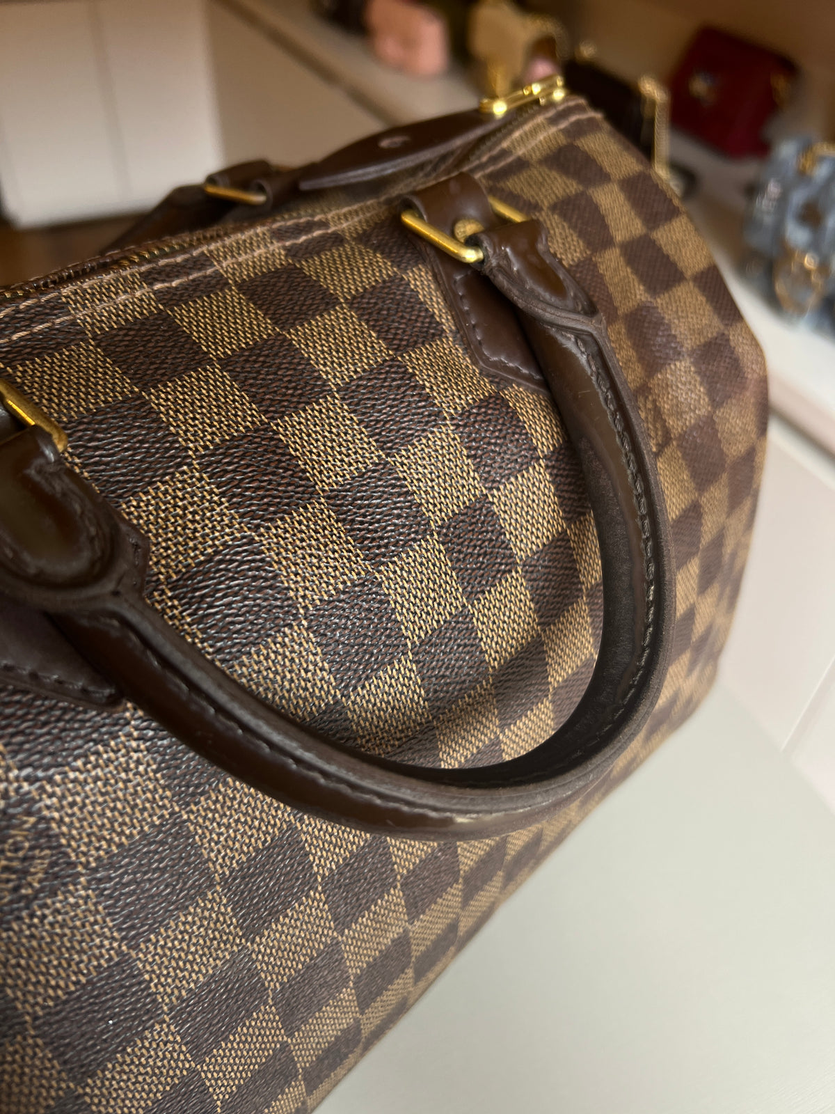 Louis Vuitton Speedy 30  Damier Ebene