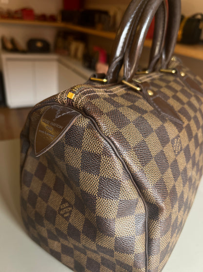 Louis Vuitton Speedy 30  Damier Ebene