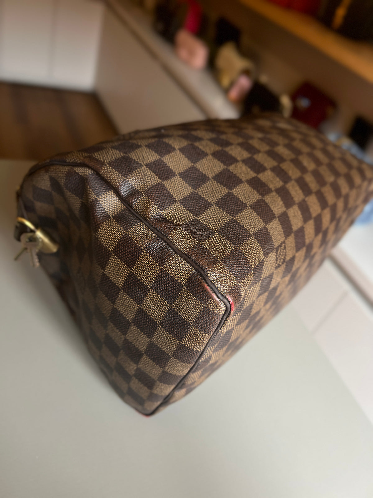 Louis Vuitton Speedy 30  Damier Ebene