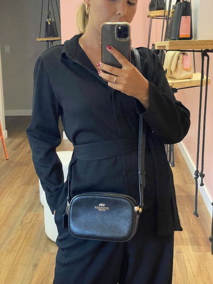 Coach Jamie Câmera Bag Preta
