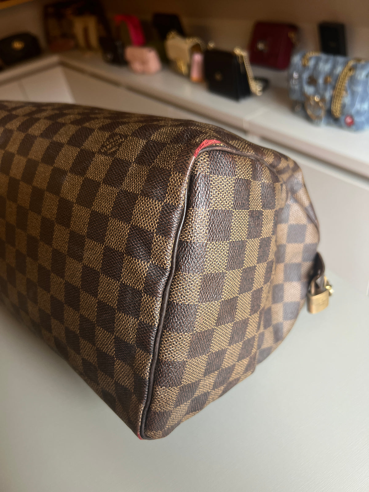 Louis Vuitton Speedy 30  Damier Ebene