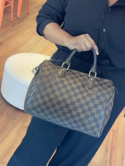 Louis Vuitton Speedy 30  Damier Ebene