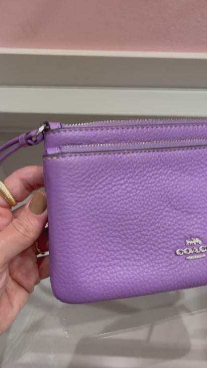Coach Double Zip Wallet