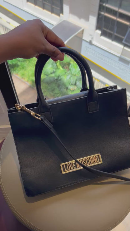 Love Moschino Tote Preta