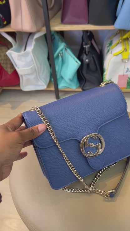 Gucci Interlock Azul