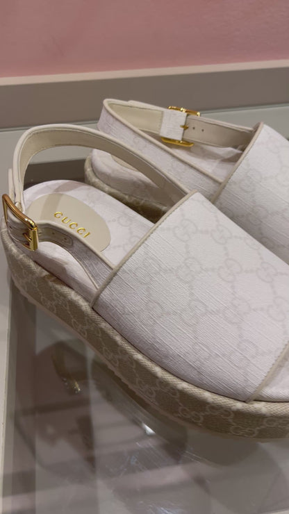 Sandália Gucci Plataforma Angelina