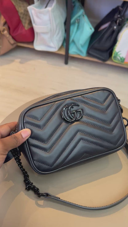 Gucci Marmont GG Mini Preta