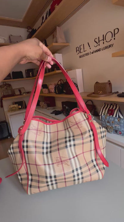 Burberry Haymarket Check Shoulder