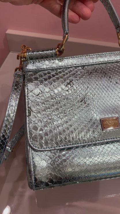 Dolce & Gabbana Miss Sicily Python Metallic