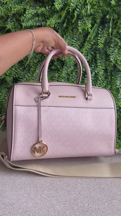 Michael Kors Baú Duffle Rosa