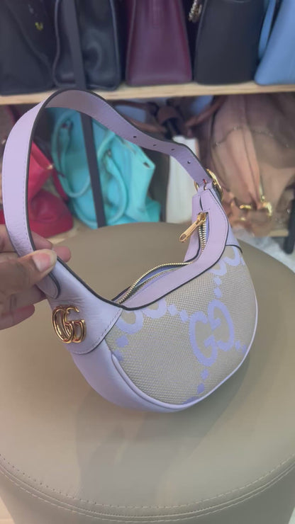 Gucci Half Moon Mini Lilás