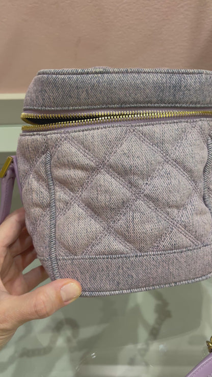 Saint Laurent Denim 80s Vanity Bag