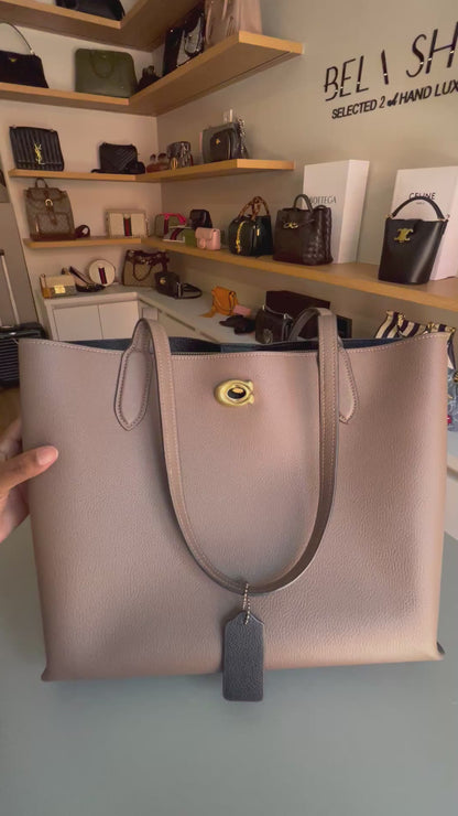Coach Willow Tote Nude