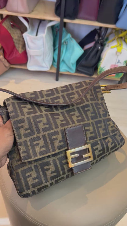 Fendi Zucca Mama Baguette