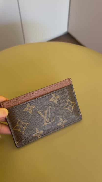 Porta Cartão Louis Vuitton Monograma