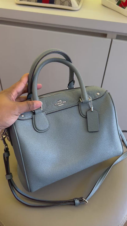Coach Crossbody Bowler Cinza