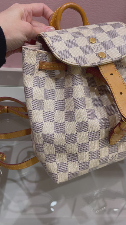 Mochila Louis Vuitton Sperone BB Damier Azur