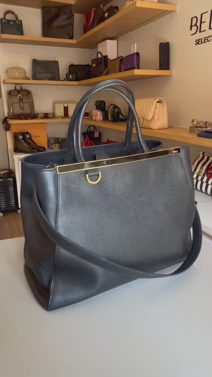 Fendi 2Jours Tote Preta
