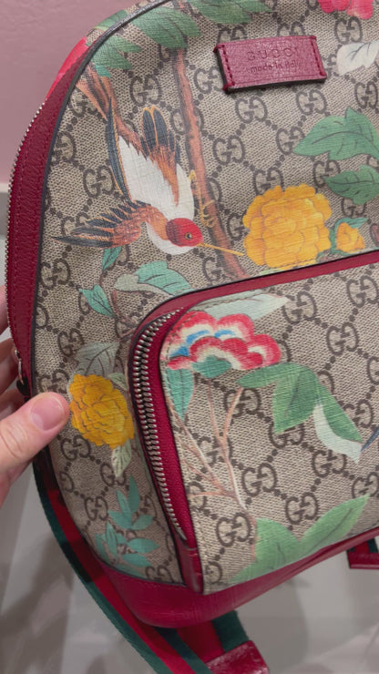 Mochila Gucci GG Supreme Tian