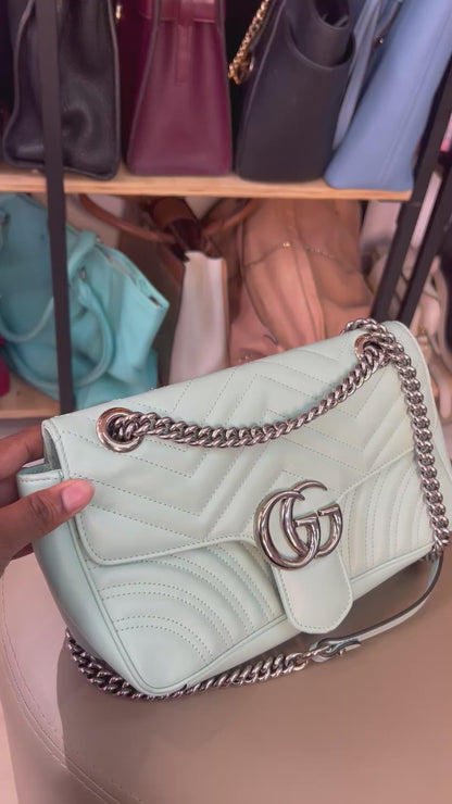 Gucci GG Marmont Verde Água