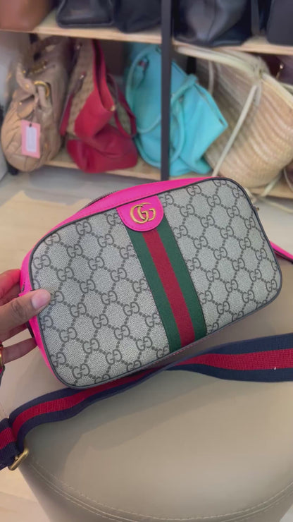 Gucci Ophidia Câmera bag Pink