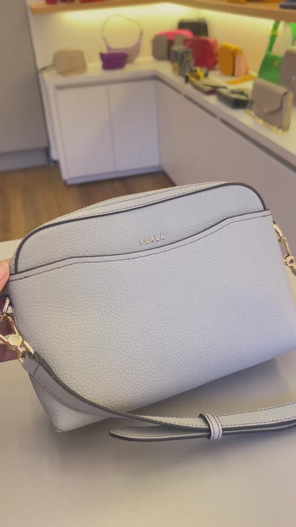 Furla Gea Mini Crossbody Cinza