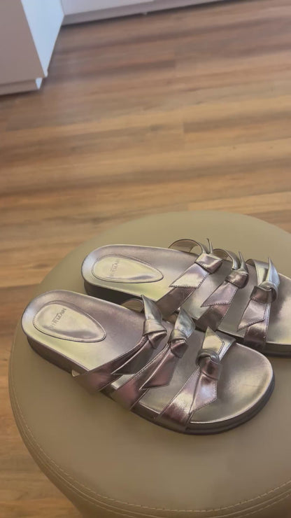 Sandália Alexandre Birman Lolita Pool Prateada