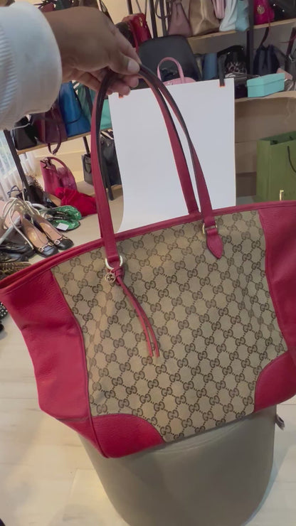 Gucci Bree Monograma Vermelha