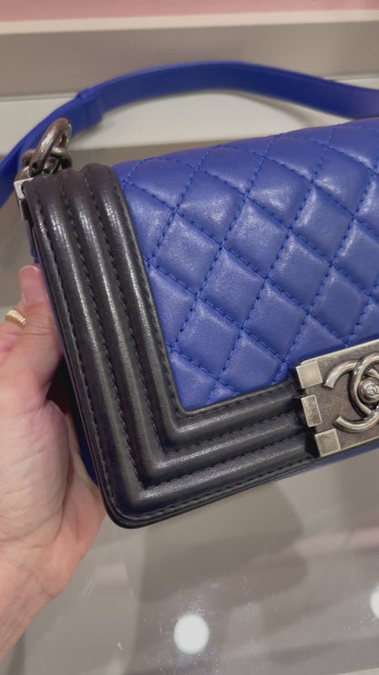 Chanel Boy Pre-Owned 2013-2014 Small Bicolor
