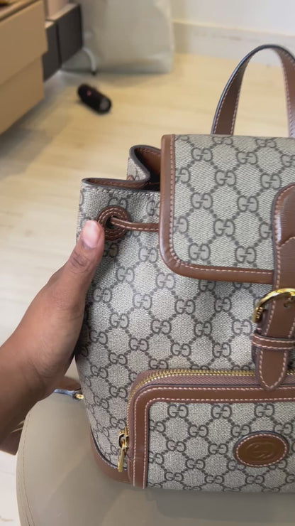 Mochila Gucci Monograma