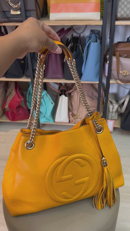 Gucci Soho Chain Mostarda