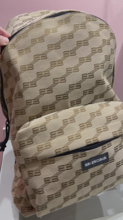 Mochila Balenciaga BB Monogram