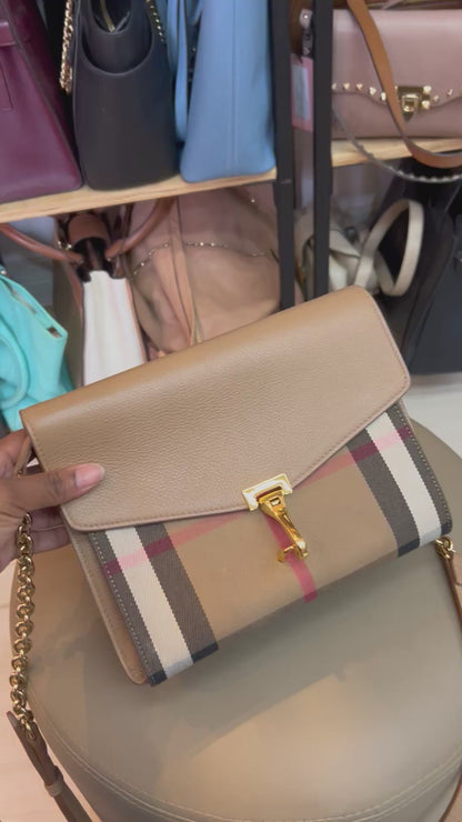 Burberry Macken Check Nude